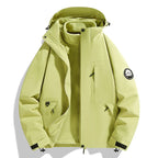 3-in-1 Baggy Ski Jacket - Windproof for Snowboard & Snow-Frozenoir-