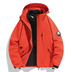 3-in-1 Baggy Ski Jacket - Windproof for Snowboard & Snow-Frozenoir-