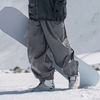 Baggy Snowboard Pants - Loose Fit for Ski & Snow-Frozenoir-