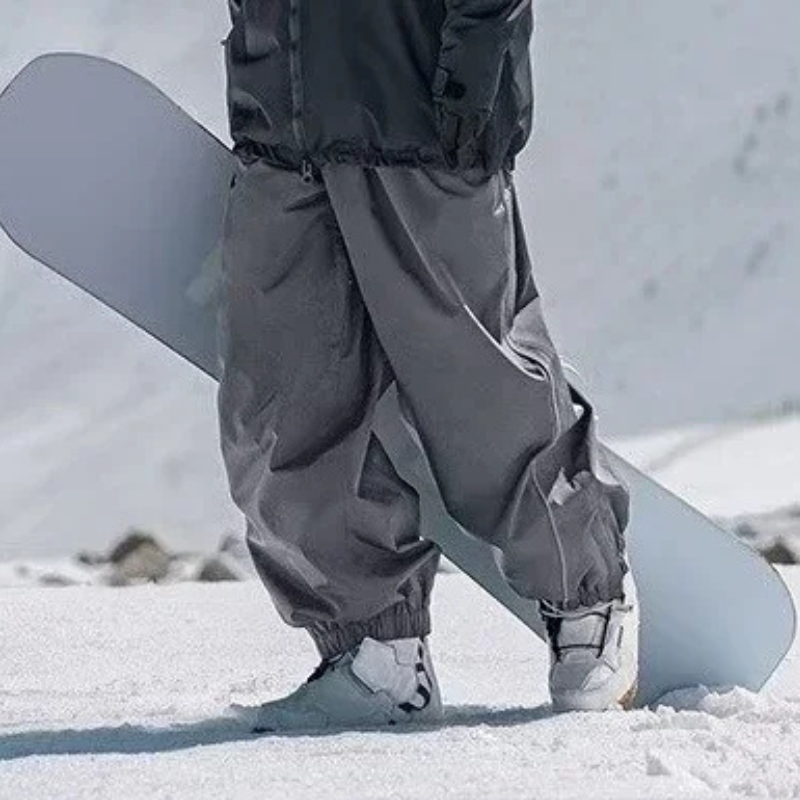 Baggy Snowboard Pants - Loose Fit for Ski & Snow-Frozenoir-