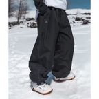 Baggy Snowboard Pants - Loose Fit for Ski & Snow-Frozenoir-