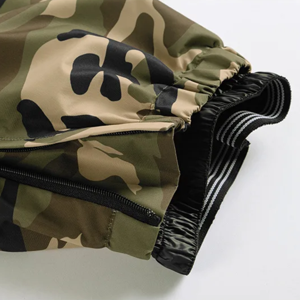 Camouflage Baggy Snowboardhose Herren - Weite Skihose für Wintersport