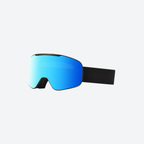 Flip-Up Ski Goggles with Magnetic Cylindrical Lens - Ski & Snowboard