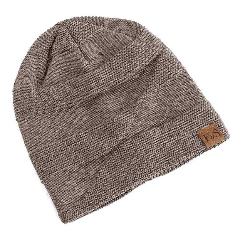 Fur-Lined Beanie - Warm Winter Hat-Frozenoir-