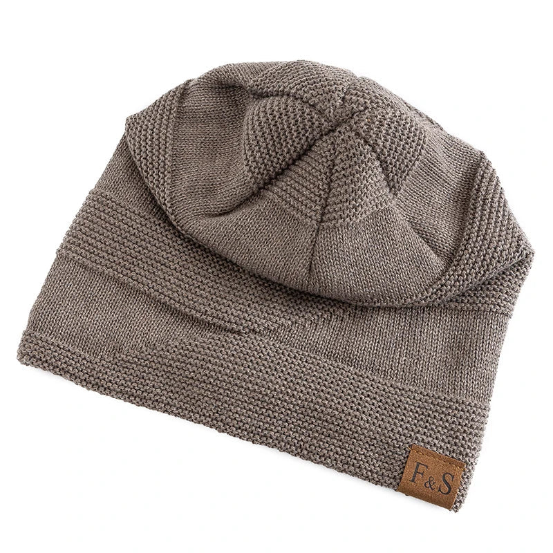 Fur-Lined Beanie - Warm Winter Hat-Frozenoir-