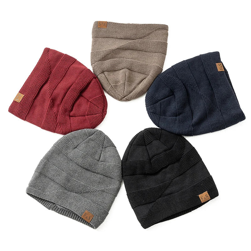Fur-Lined Beanie - Warm Winter Hat-Frozenoir-