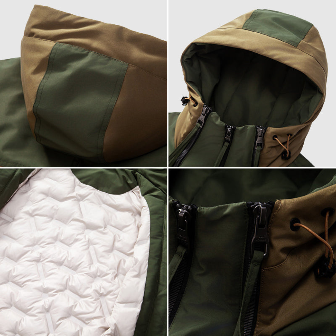 Hooded Ski Jacket for Snowboard & Winter-Frozenoir-