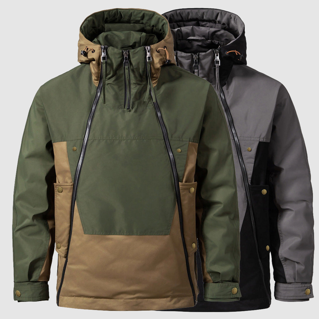 Hooded Ski Jacket for Snowboard & Winter-Frozenoir-
