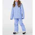 Kids & Toddler Snowsuit - Waterproof & Warm for Winter-Frozenoir-Purple-8-