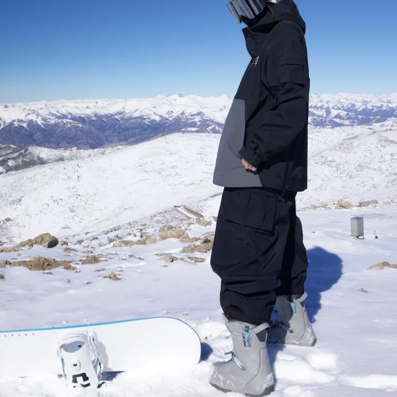 Lightweight Baggy Snow Pants for Ski & Snowboard-Frozenoir-