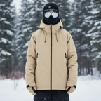 Lightweight Ski Jacket - Unisex for Snowboard & Outdoor-Frozenoir-Yellow-s-