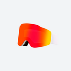 Magnetic Ski Goggles - Revo Mirror Cylindrical Lens for Ski & Snowboard