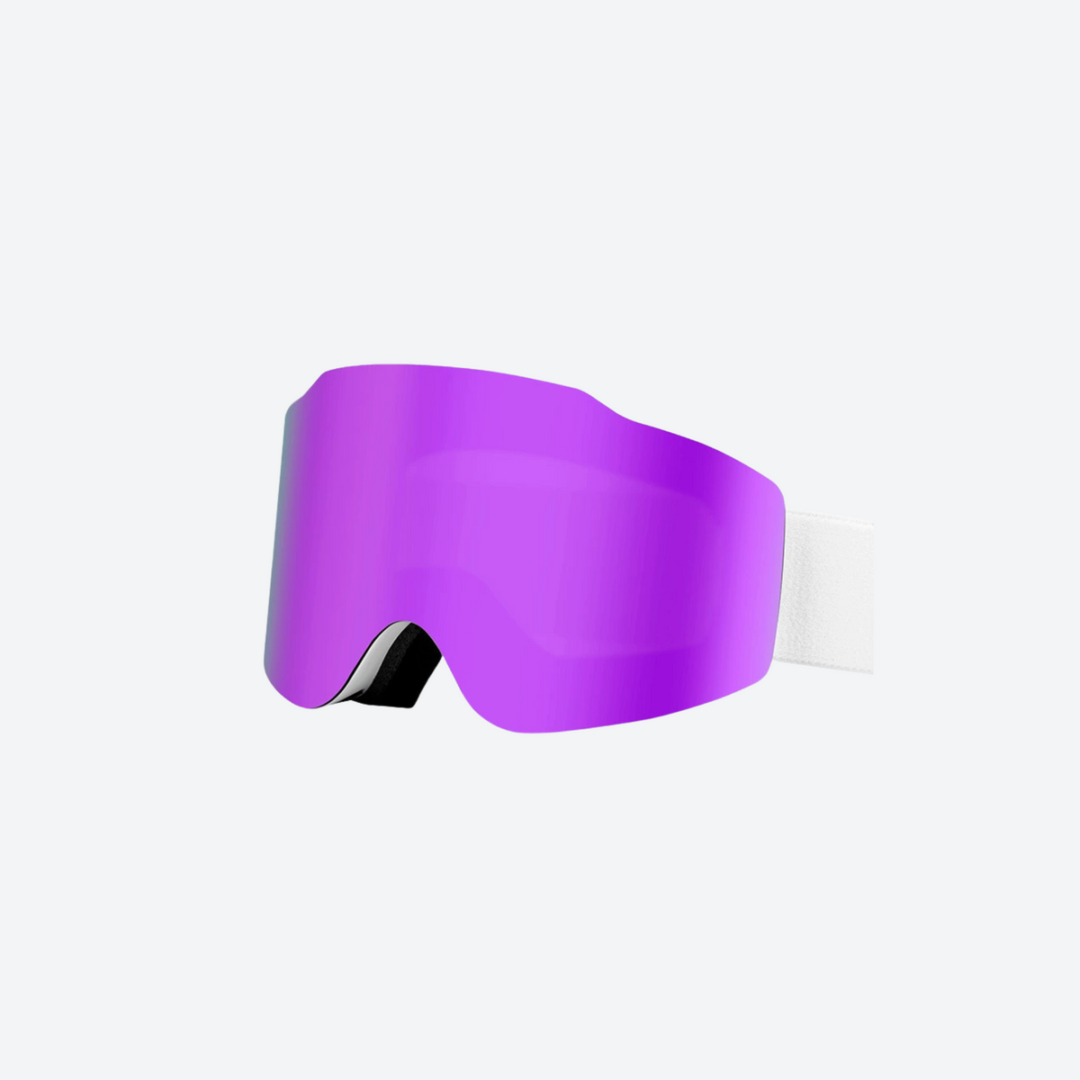 Magnetic Ski Goggles - Revo Mirror Cylindrical Lens for Ski & Snowboard
