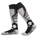 Men's Compression Ski Socks - Warm Knee-High for Snowboard