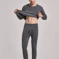 Men's Ski Base Layer - Thermal Underwear for Skiing-Frozenoir-Dark Gray-m-