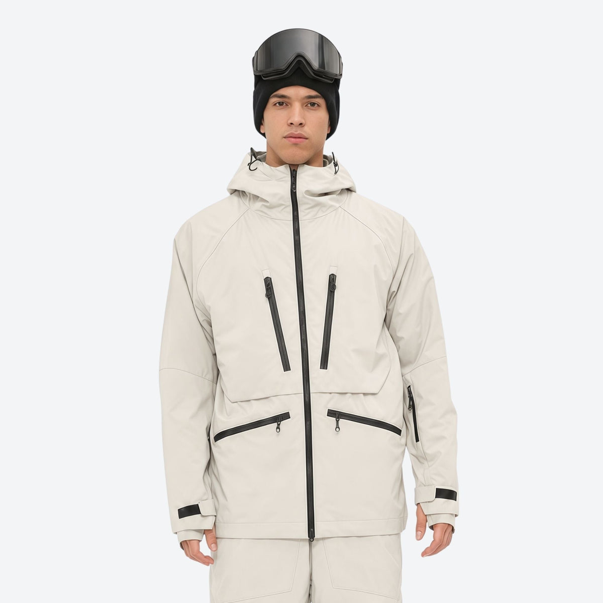 Men's Ski Jacket 3L Waterproof 15,000 mm - Snowboard PrimaLoft Insulated