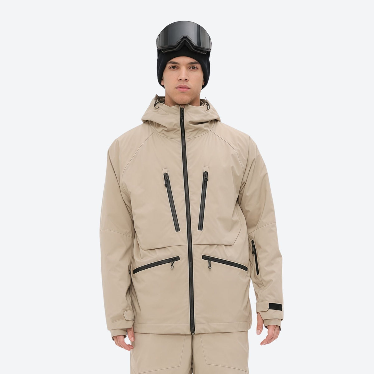 Men's Ski Jacket 3L Waterproof 15,000 mm - Snowboard PrimaLoft Insulated