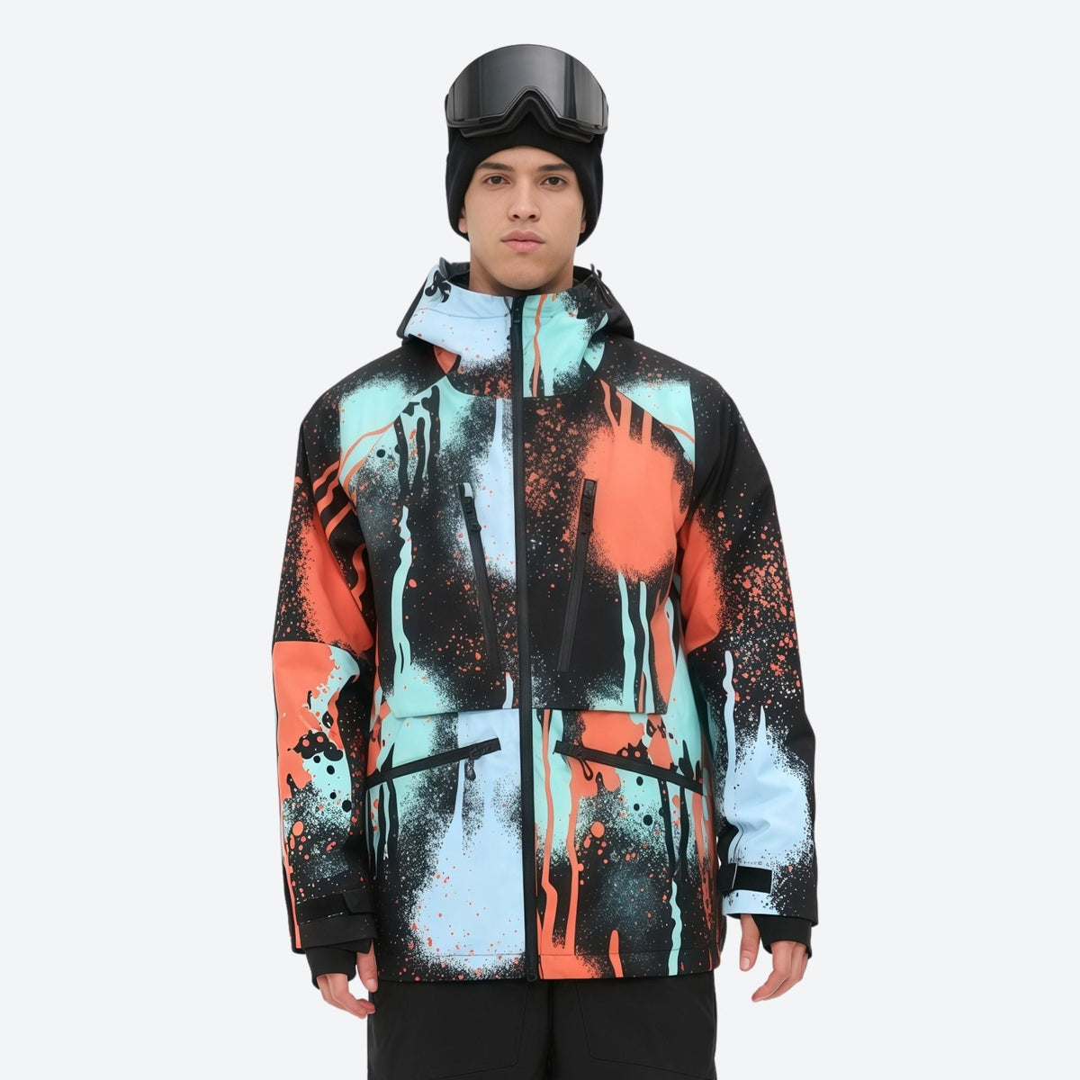 Men's Ski Jacket 3L Waterproof 15,000 mm - Snowboard PrimaLoft Insulated