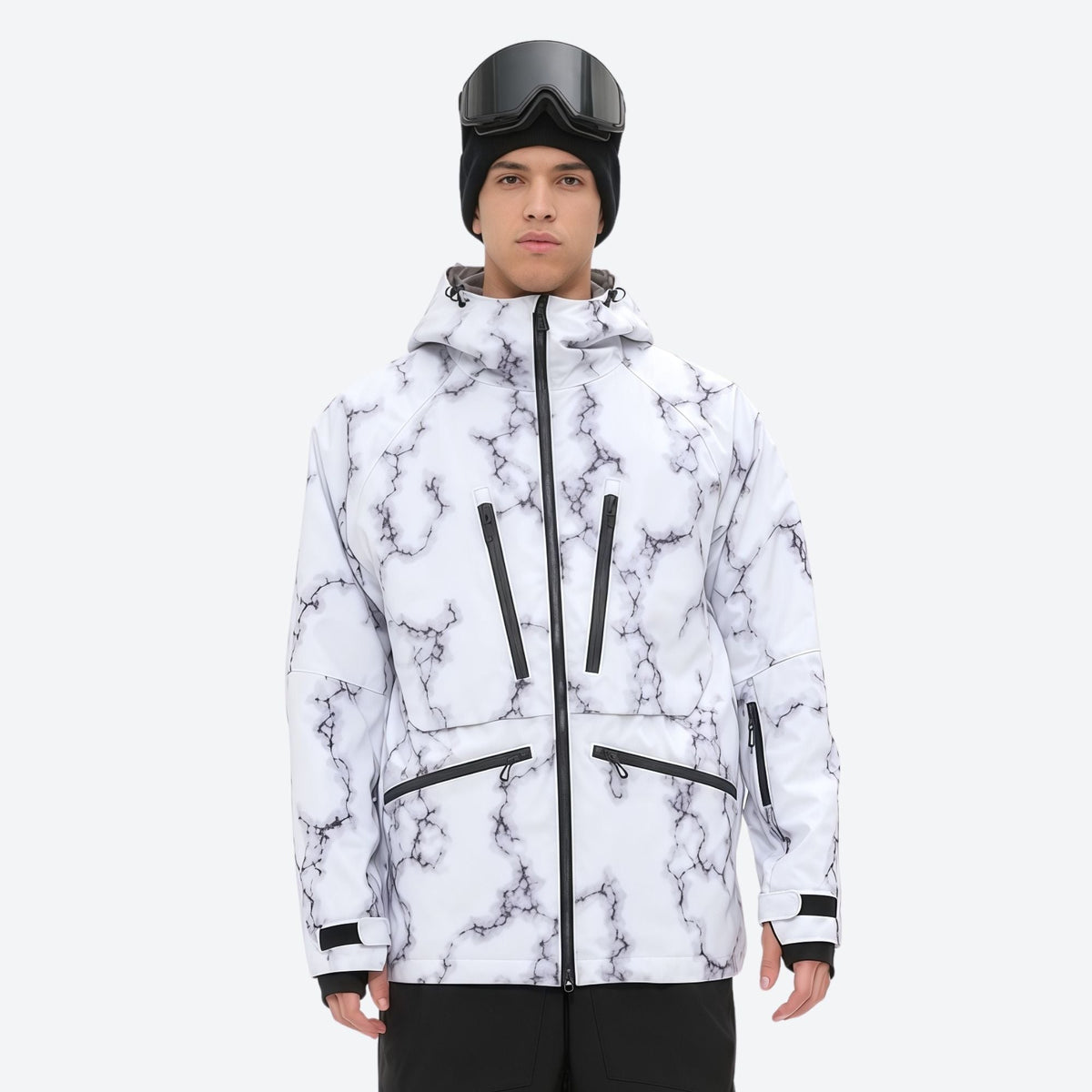Men's Ski Jacket 3L Waterproof 15,000 mm - Snowboard PrimaLoft Insulated