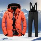 Men's Ski Suit - Insulated Ski Jacket & Pants Set-Frozenoir-