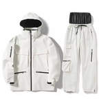 Men's Ski Suit - Waterproof Ski Jacket & Pants Set-Frozenoir-