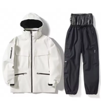 Men's Ski Suit - Waterproof Ski Jacket & Pants Set-Frozenoir-