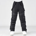 Men's Snow Pants for Ski & Snowboard-Frozenoir-Black-xs-
