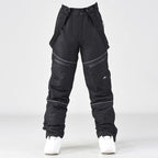 Men's Snow Pants for Ski & Snowboard-Frozenoir-Black-xs-