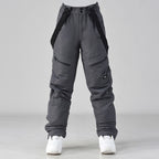 Men's Snow Pants for Ski & Snowboard-Frozenoir-Dark Gray-xs-