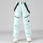 Men's Snow Pants for Ski & Snowboard-Frozenoir-Mint Green-xs-