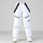 Men's Snow Pants for Ski & Snowboard-Frozenoir-White-xs-