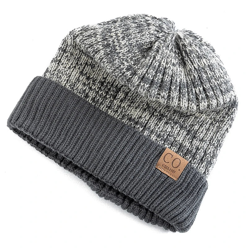 Mikael Winter Beanie - Warm Knit Hat-Frozenoir-