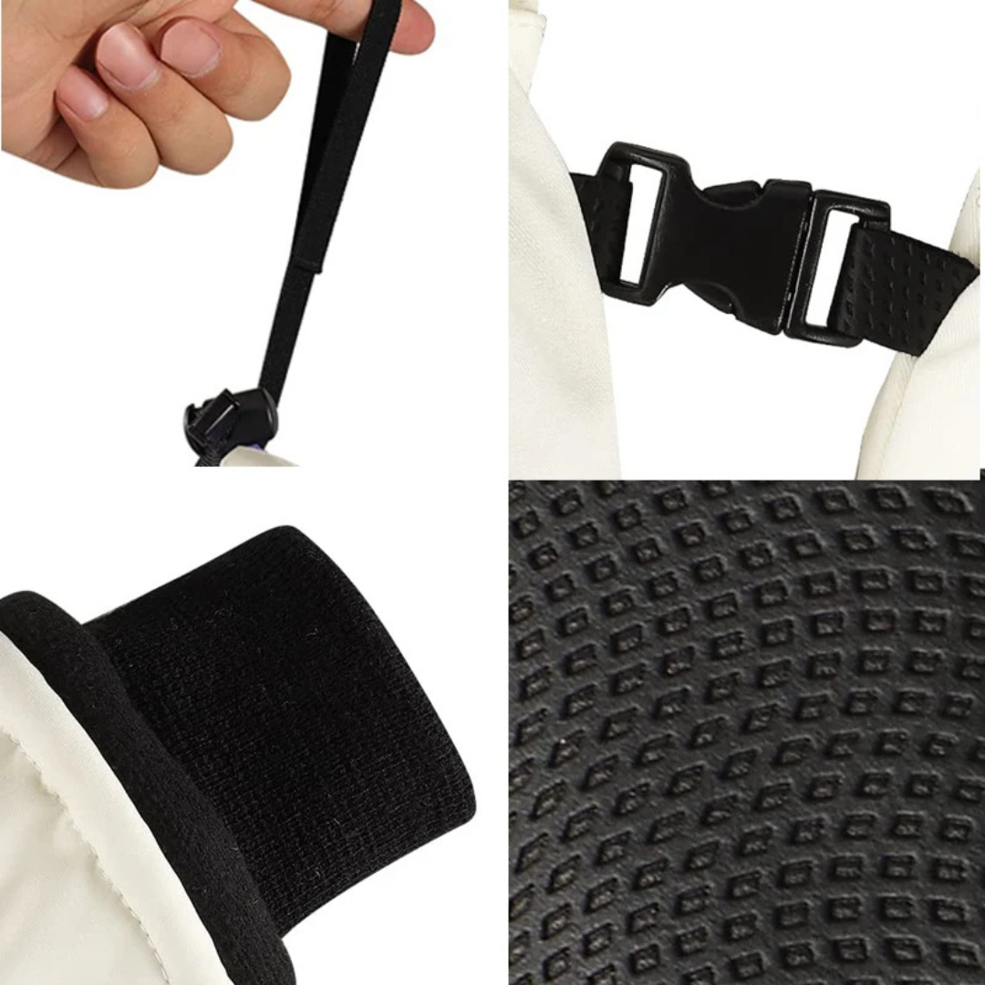 Non-Slip Ski Gloves - Warm for Winter Sports-Frozenoir-
