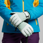 Non-Slip Ski Gloves - Warm for Winter Sports-Frozenoir-Light Green-s-