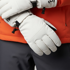 Non-Slip Ski Gloves - Warm for Winter Sports-Frozenoir-White-s-