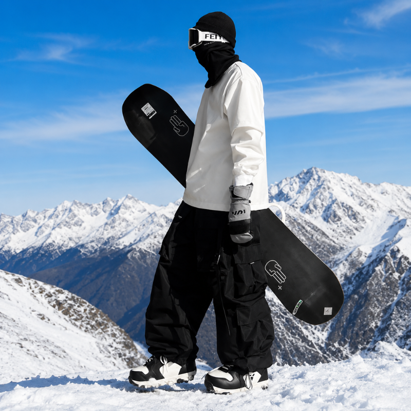 Baggy Snow Pants - Comfy Loose Fit for Ski & Snowboard