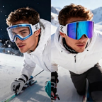 Photochromic Ski Goggles - Self-Tinting Magnetic Anti-Fog Lens