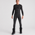Ski Funktionsunterwäsche Set Herren Schwarz - Thermounterwäsche Oberteil und Hose