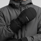 Ski Gloves with Grip - Waterproof, Non-Slip Palm-Frozenoir-Black-s-