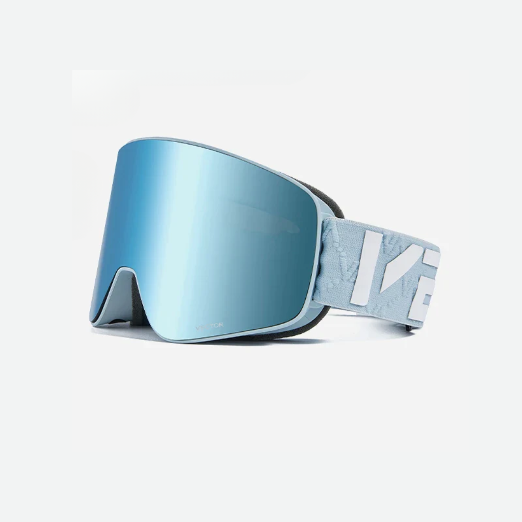 Ski Goggles - Mirrored Magnetic Interchangeable Lens, Anti-Fog
