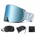 Skibrille - Verspiegelte magnetische Wechselscheibe, Antibeschlag