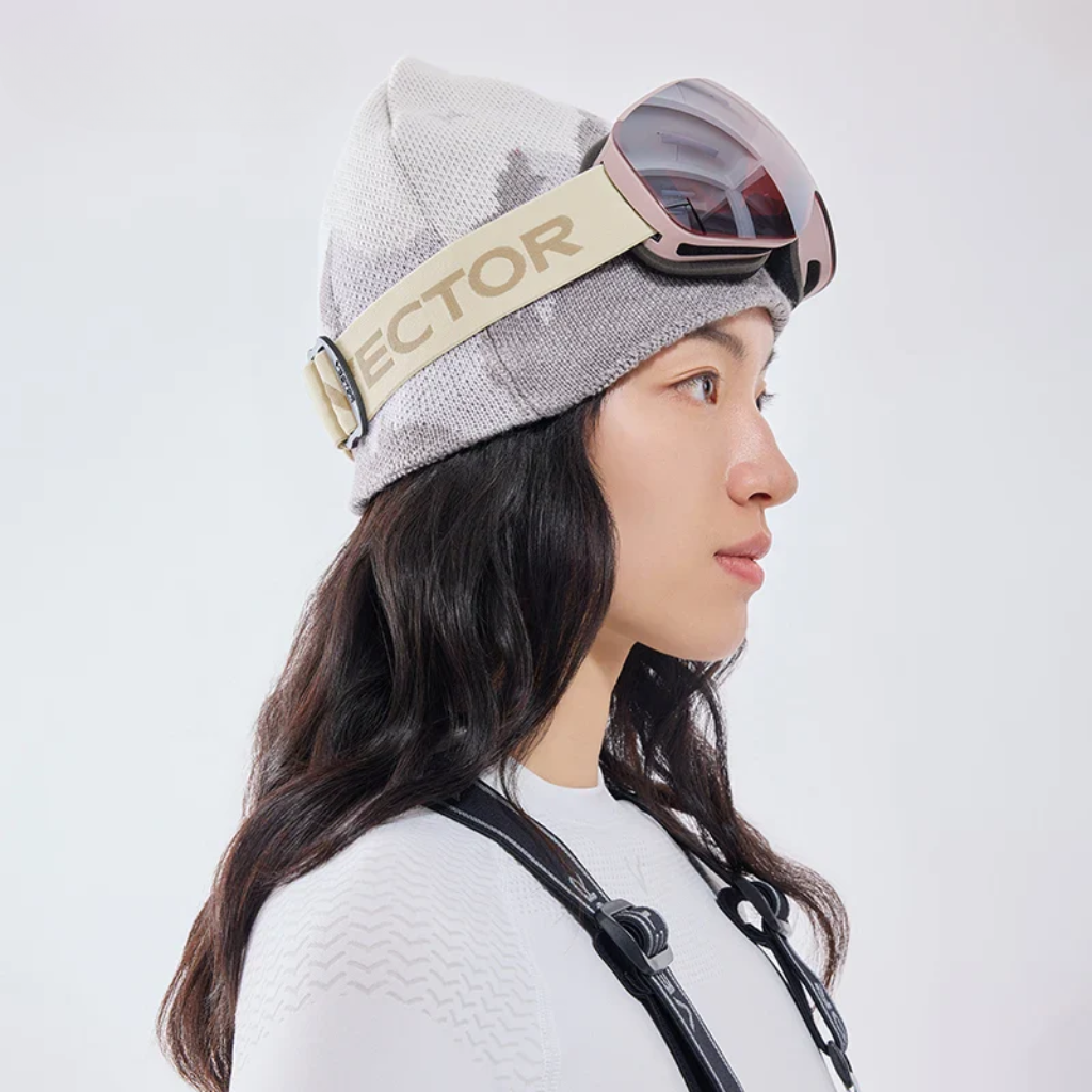 Ski Goggles for Glasses - Mirrored Interchangeable Lens