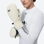 Ski Mitten Gloves Women's & Men's - Waterproof & Warm with Touchscreen Thumb