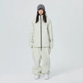 Ski Suit - Ski Jacket & Pants Set for Snowboard-Frozenoir-Beige-xs-