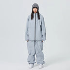 Ski Suit - Ski Jacket & Pants Set for Snowboard-Frozenoir-Gray-xs-