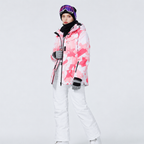 Women's Pink Ski Suit - Warm & Waterproof for Winter