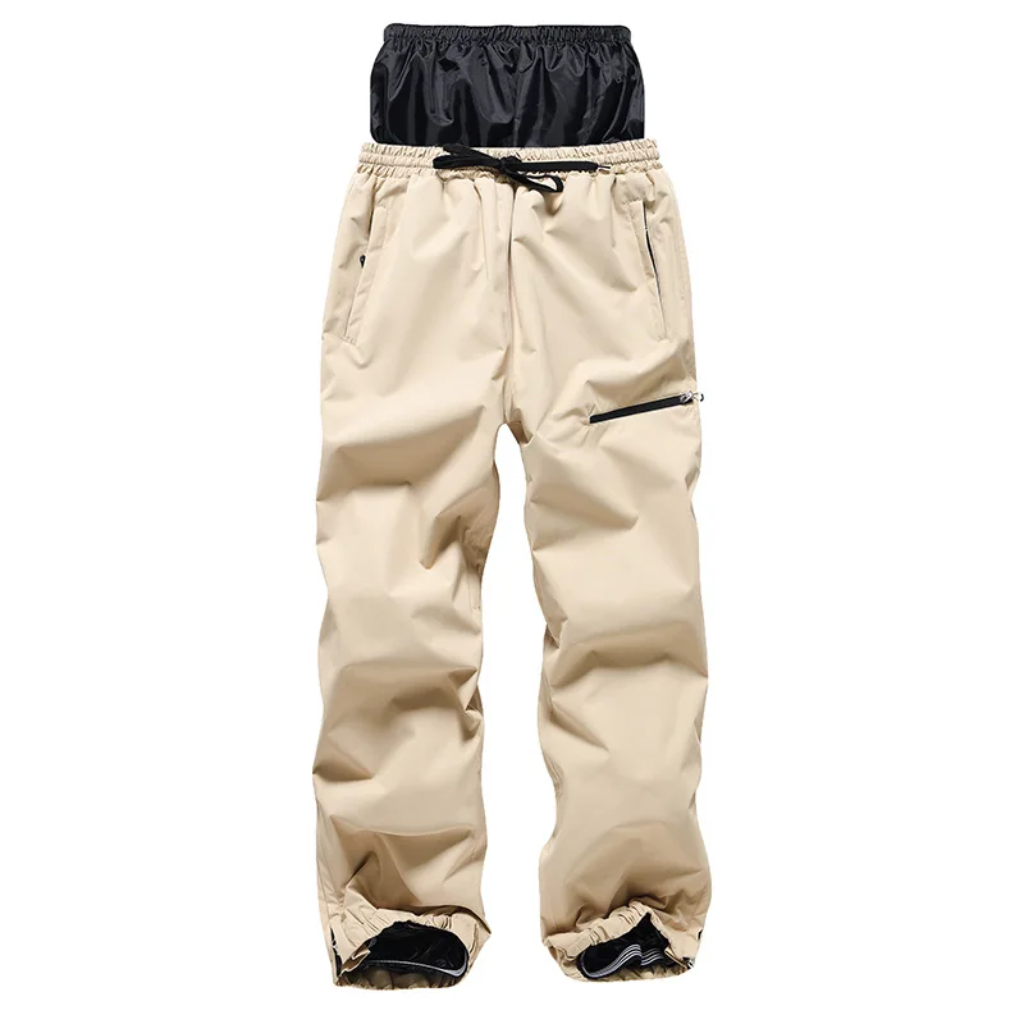 Snowboard Pants with Zipper pocket | Waterproof for Ski & Winter Sports