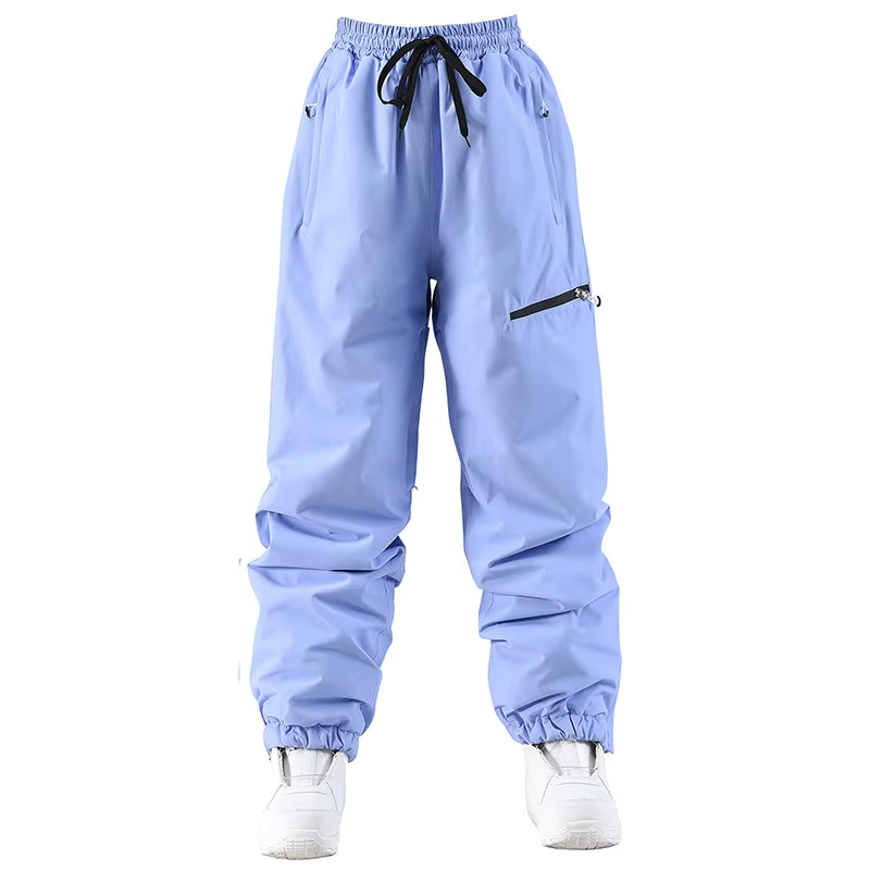 Snowboard Pants with Zipper pocket | Waterproof for Ski & Winter Sports