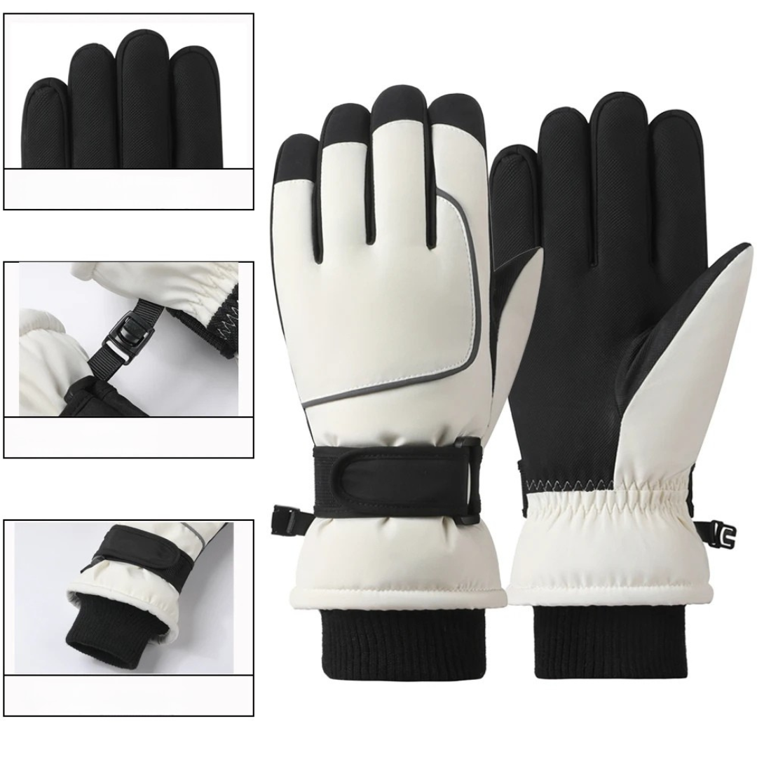 Thermal Ski Gloves - Warm & Snowproof for Winter-Frozenoir-