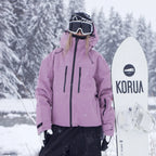 Unisex Hooded Ski Jacket for Snowboard & Outdoor-Frozenoir-